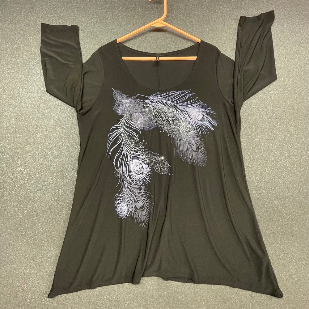Brand: Bleeker and McDougal , Size:1X,  Color:Black